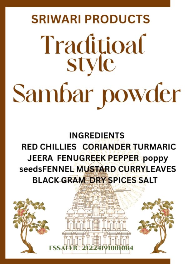 South Indian Sambar powder