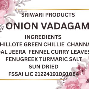 Onion Vadagam (100grams)